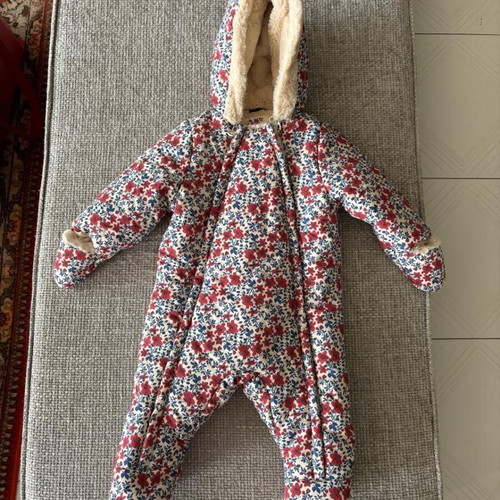 DPAM baby romper 6 months, like new, warm and soft inside