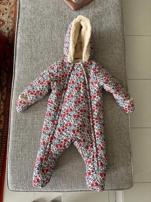 DPAM baby romper 6 months, like new, warm and soft inside