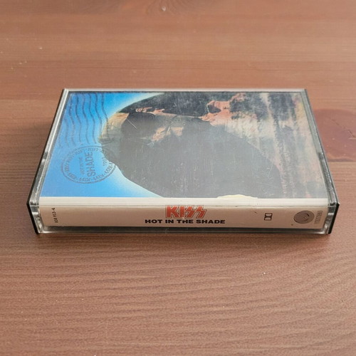 Kiss Hot In The Shade cassette album used