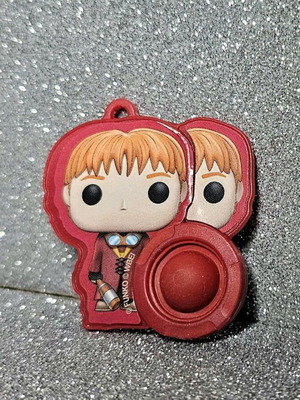 Harry Potter Weasleys popit Quidditch 2024 Kinder Joy Funko Pop used without paper