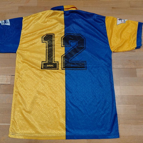 Leeds United 1997/98 away vintage football fan shirt used, size L