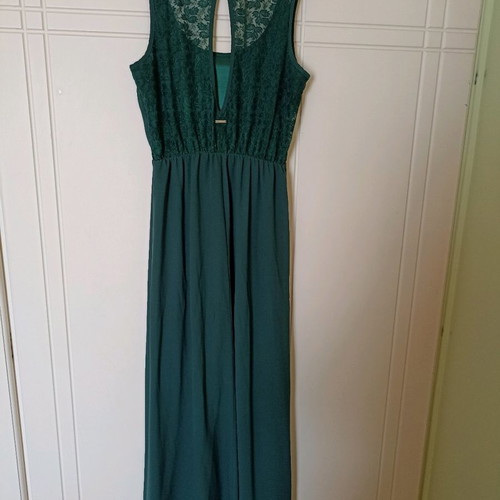 BSB evening dress used, emerald, size L