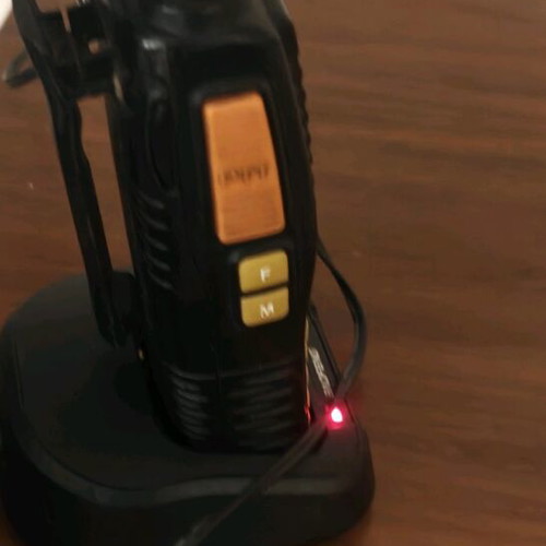 Baofeng GT-5TP handheld radio used, 8W power, 2000mAh battery