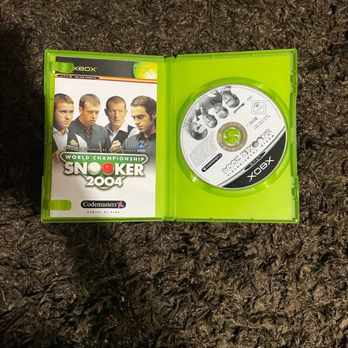 World Championship Snooker 2004 Xbox Original used