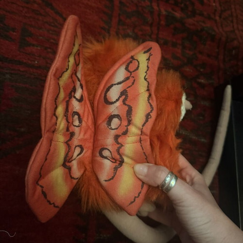 Fuzzball vintage plush toy used from Disney Captain EO 1986
