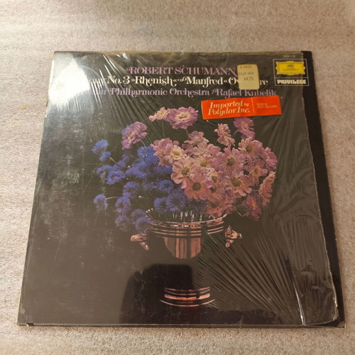 Schumann Symphony No. 3 Rhenish LP used, classical music