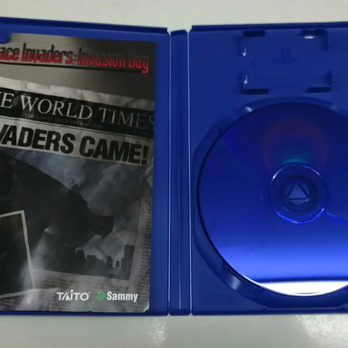 Space Invaders: Invasion Day PS2 game like new, English