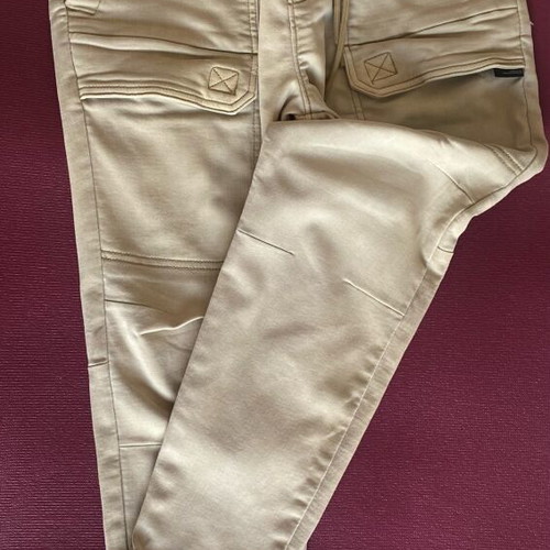 Pull & Bear women's cargo pants beige like new, size S