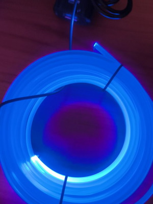 Color changing phototube for car dashboard or furniture, new neon led