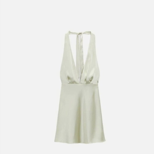 Zara dress, pistachio green, new with tag