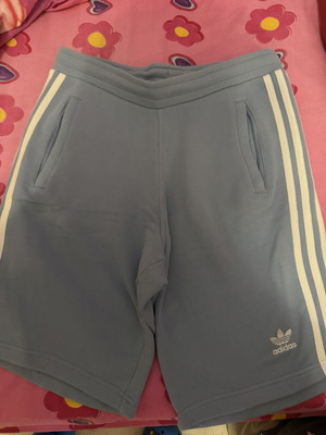 Adidas men's athletic shorts, blue