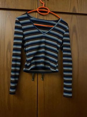 Φανέλα Stradivarius με ρίγες σαν καινούργια, πολύχρωμη