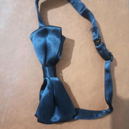 Blue–Black Bow Tie like new for little gentlemen