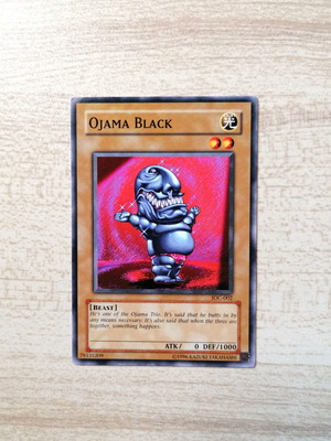Κάρτα Yu-Gi-Oh! Ojama Black IOC-002 καινούργια
