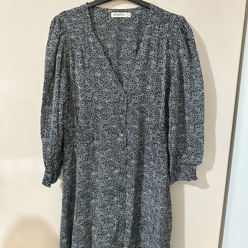 Attrattivo dress M, black and grey, spring-autumn