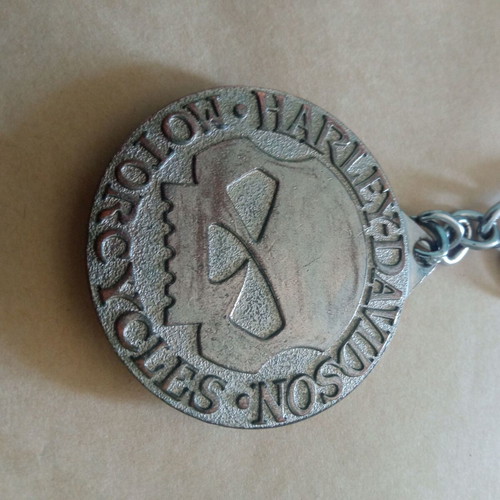 Harley Davidson Willie G Skull keychain used