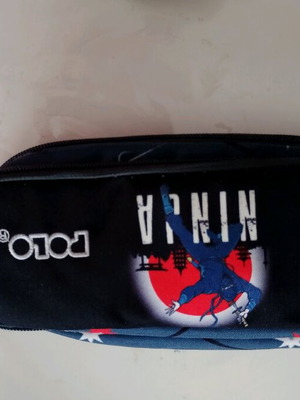 Polo children's pencil case like new with two compartments