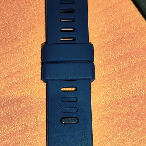 Navy blue silicone strap for Xiaomi Redmi Watch 4/5/6 and Band 8/9 Pro