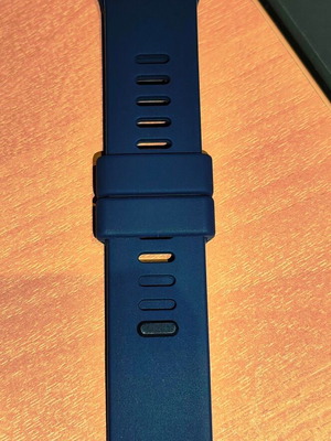 Navy blue silicone strap for Xiaomi Redmi Watch 4/5/6 and Band 8/9 Pro