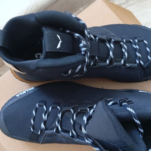 Salewa Puez 2 Mid Powertex hiking boots, black, size 44.5