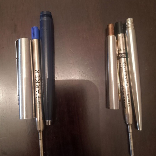 Parker pens like new, set of two