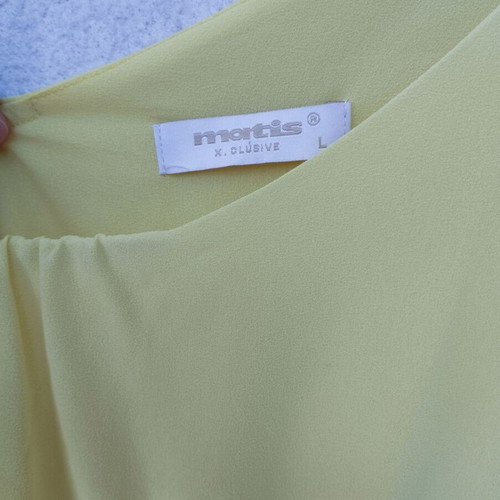 Matis yellow dress like new, asymmetrical, size L