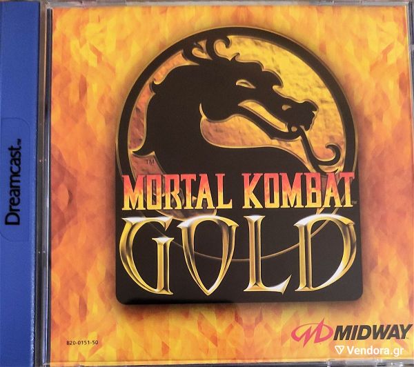  Mortal Combat Gold Sega Dreamcast