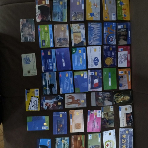 Collectible old 20 euro phone cards