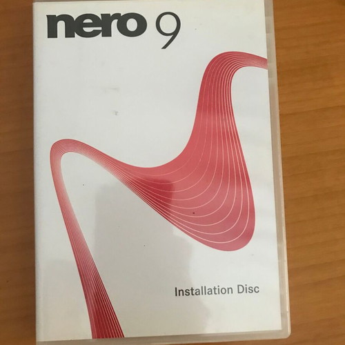 Nero 9 Software used