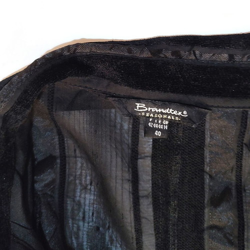 Glam-rock goth shirt tie-back, like new, size S/M