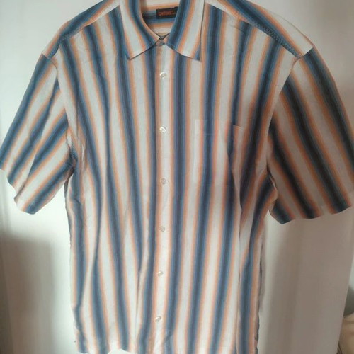 Gin Tonic men's summer shirt size M like new, cotton and nylon