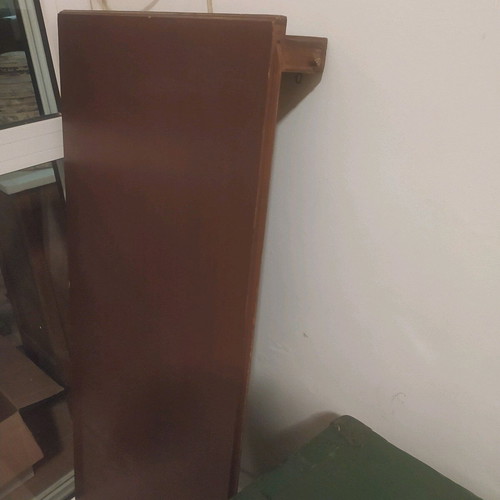 Wooden extendable round dining table like new, 1.20x2.50m