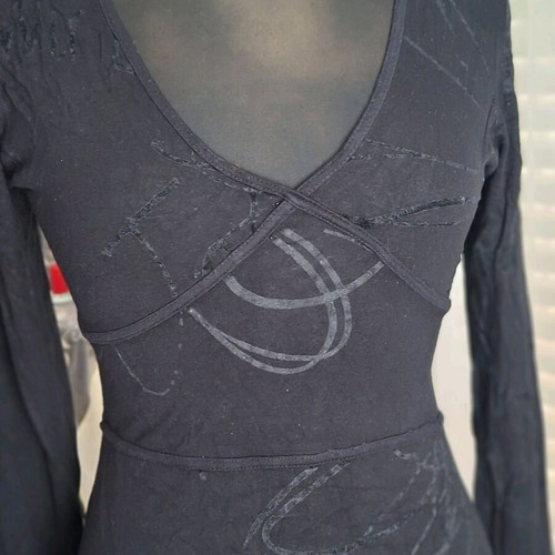 Desigual Dress Black Multicolor Like New Size M-L