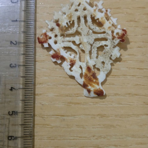 Ethiopian bone cross vintage used