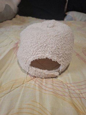 Baseball hat fall-winter like new with borg texture