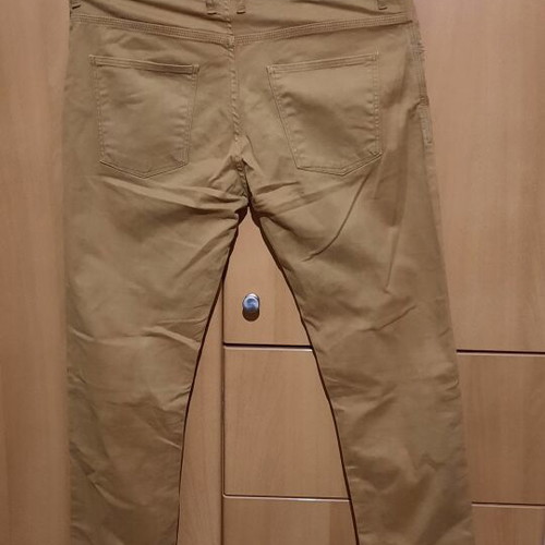 Zara Man Cotton Pants Size 42 Like New Mustard