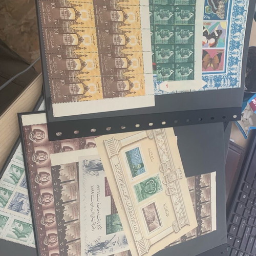 Egypt stamps 1950-1951 in 3 sheets new, rare