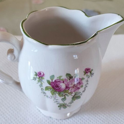 Società Ceramica Italiana Laveno vintage milk jug 1955