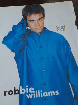 Robbie Williams A4 Poster double-sided