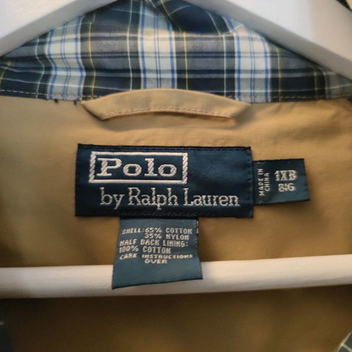 Ralph Lauren ανδρική καμπαρντίνα No.1XB μεταχειρισμένη, μπεζ