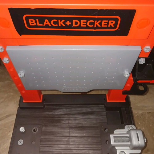 Black+Decker Smoby Tool Bench like new, plastic kids' toy