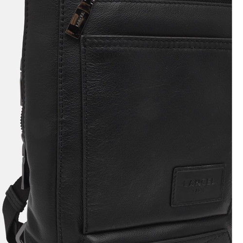 Lancel leather backpack new, black