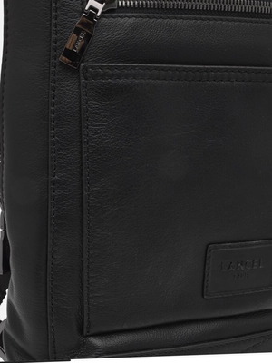 Lancel leather backpack new, black