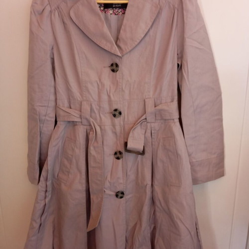 Atmosphere women's gray trench coat like new