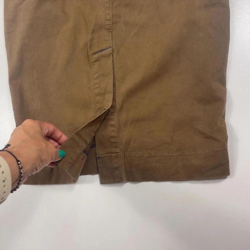 Miss Sixty Vintage Khaki Pencil Skirt Size L like new Y2K Minimalist
