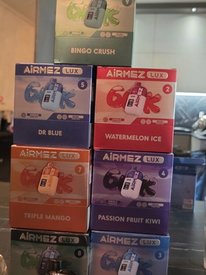 60k Puffs Vapes New, 30ml Liquid, 10 Flavors