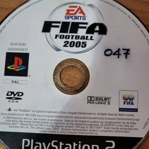 PS2 football games used, non-working, pack