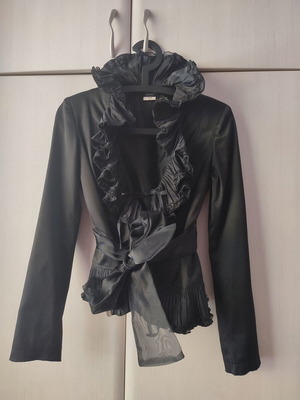 Thessis No1 women's jacket like new with small hole on belt, size S