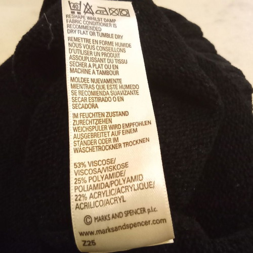 Marks & Spencer Medium black sweater like new