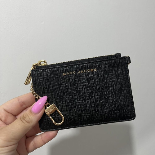 Marc Jacobs leather wallet cardholder new, black